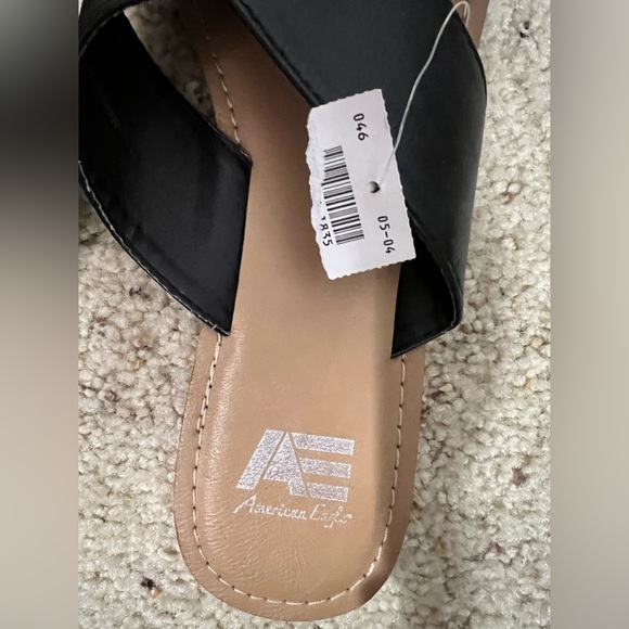 Women’s black sandals‎ American Eagle 9 new NWT - Picture 2 of 5